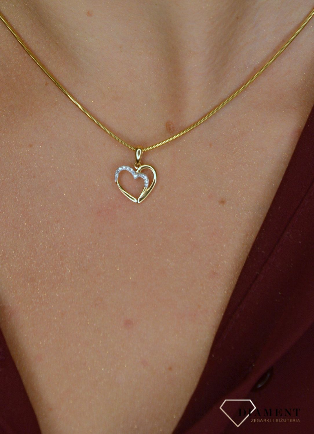 Złoty łańcuszek 585 splot Linka 1 mm DIA-LAN-1143-585 1mm ✅ Złoty łańcuszek o klasycznym splocie linki wykonany z wysokiej jakości złota próby 585.jpg